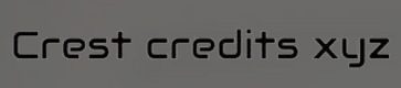Crest-Credits.xyz Logo
